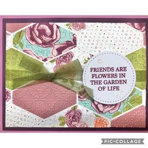 Handmade Floral Greeting Card